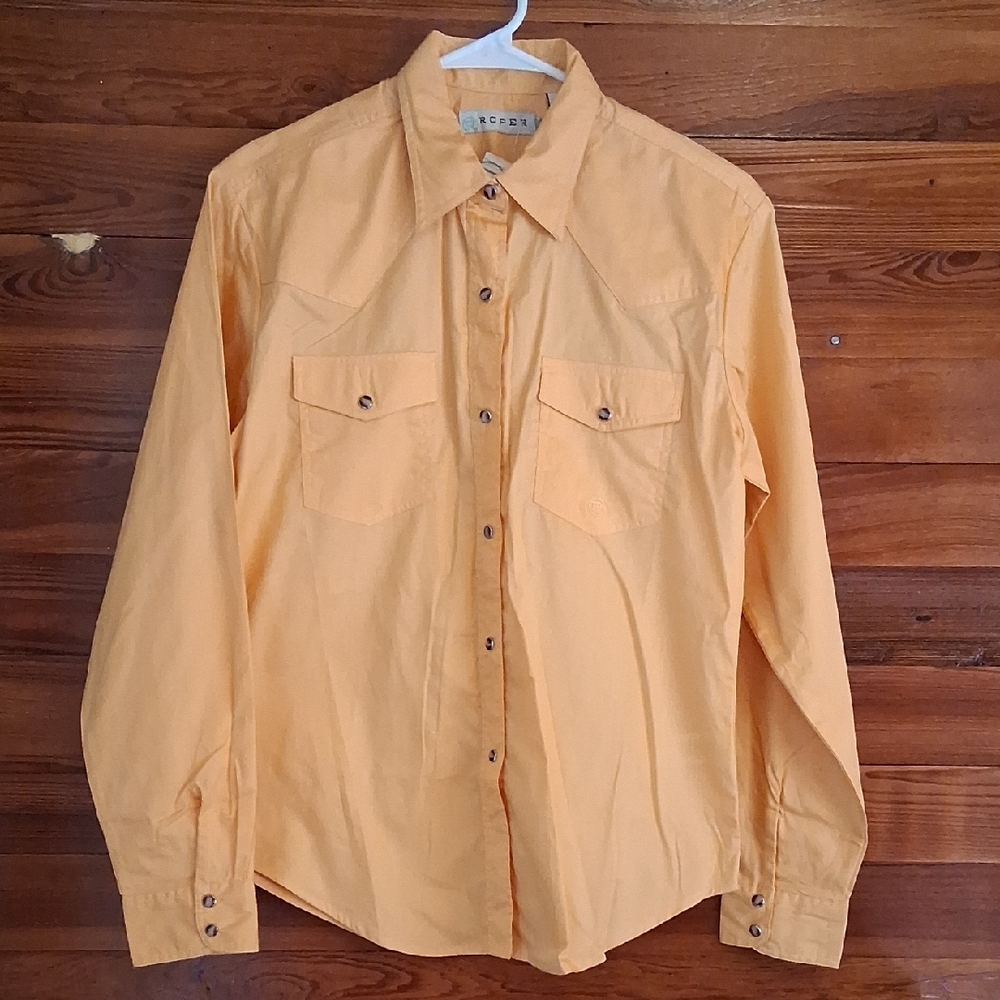 NWT Roper Women's Long Sleeve Western Snap Shirt
